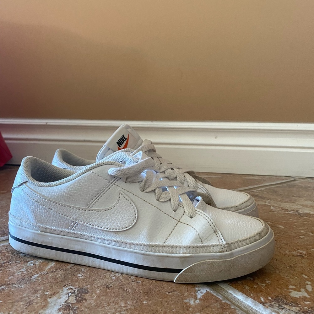 nike court shoes, lightly worn